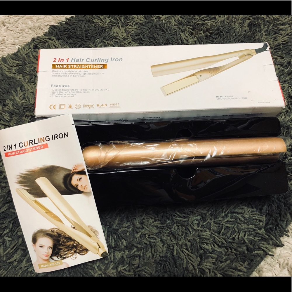 2 in one Styling iron
